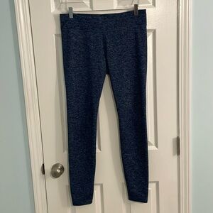 Under Armor Studio Tight Navy Blue Heathered Leggings